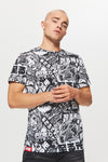 T-Shirt With All-Over Print