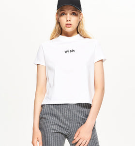 Printed T-Shirt-Wish