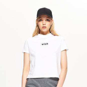 Printed T-Shirt-Wish